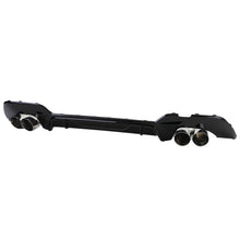 Schwarz Heckdiffusor Diffusor Doppelrohr Chrom Passend für BMW G20 G21 318 320 19-22