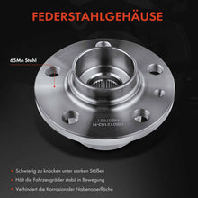 Radnabe Radlager Vorne für Audi A1 A2 VW Polo 6R 9N Fox Skoda Fabia 1+2 Roomster