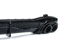 Diffusor Heckdiffusor + Auspuffblenden Schwarz für Mercedes S Klasse W223 AMG Line Bs Style 21-24