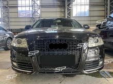 RS6 Optik Schwarz Wabengrill Kühlergrill Front Grill für AUDI A6 4F C6 S6 ohne PDC 04-11 fg221