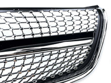 Diamant Kühlergrill Front Grill Schwarz für Mercedes Benz V-Klasse W447 V250 V260 14-19 fg353