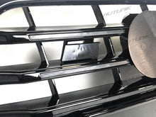Wabengrill Grill Schwarz für AUDI A4 B8 Kühlergrill B8.5 MODF 2011-2015 fg206