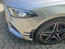 Lufteinlässe Flaps Canards vorne Schwarz Glanz für Mercedes Benz W177 AMG Line A35 AMG ab 2018 pz21