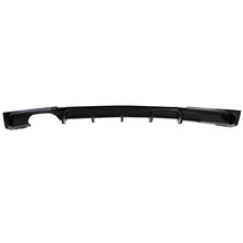 Heckdiffusor Endrohr Doppelrohr Schwarz Glanz Passend für BMW F30 F31 316 318 320