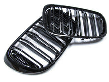 Kühlergrill Grill Nieren Doppelsteg Schwarz Passend für BMW 7er G11 Limo G12 Touring 2015-2019