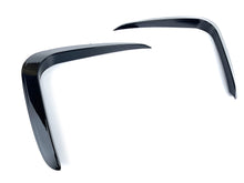 Front Stoßstange Blende Aero Flaps Flics Scharz Passend für BMW X3 G01 M Sport Paket 17-20