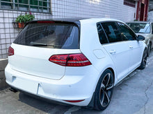Heckspoiler Seiten Spoiler Flaps GTI Style Vertikale Schwarz für VW GOLF 7 VII TSI TDI ab 2014