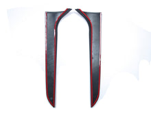 Seitenflügel Vertikale Spoiler Heckspoiler Flaps Schwarz Glanz für AUDI A4 B8 Allroad Avant 2009-2016 od54