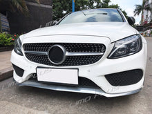 Silber Kühlergrill Grill Diamantgrill für Mercedes C43 AMG C-Klasse W205 A205 S205 C205 2014-2018 pz127