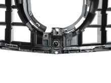 Schwarz Kühlergrill Front Grill für Mercedes V Klasse W447 Facelift mit originalen Diamantgrill 19+