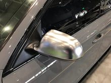Spiegelkappen Außenspiegel Abdeckung Silber Alu Matt für AUDI S3 A3 8P S4 A4 B8 S5 A5 8T A6 C6 OHNE Side Assist mc2