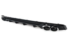Schwarz Heckdiffusor Auspuffblenden Diffusor für Audi A5 F5 S Line 2017-2020 vor-facelift
