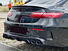 Diffusor Heckdiffusor Auspuff Schwarz für Mercedes E-Klasse C238 A238 AMG-Line 16-21