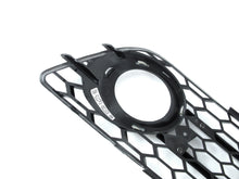 Nebelscheinwerfer Gitter Blenden Lüftungsgitter Schwarz für Audi A4 B8 S Line 2007-2011