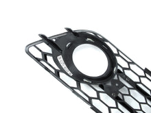 Nebelscheinwerfer Gitter Blenden Lüftungsgitter Schwarz für Audi A4 B8 S Line 2007-2011