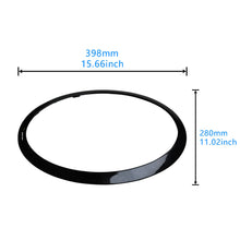 1 Paar Scheinwerfer Abdeckung Zierring Schwarz Passend für Mini F55 F56 One Cooper S