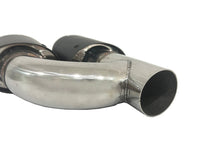 Matt Carbon Duplex Sportauspuff Auspuffblenden Endrohre Passend für AUDI BMW VW Universal 48-52mm et259