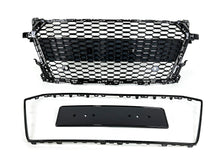 Kühlergrill Wabengrill Grill Schwarz Glanz für Audi TT 8S FV TT Roadster 2015-2018