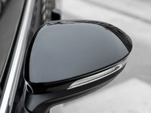 Spiegelkappen Außenspiegel Schwarz Glänzend für VW Golf 8 VIII MIT SideAssist 2019-2023