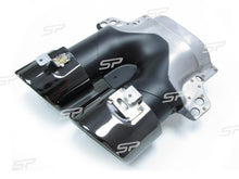 Diffusor Heckdiffusor Auspuff Schwarz für Mercedes C205 A205 C43 AMG Line di27