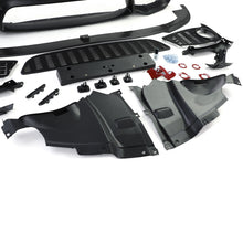 Sport Front Stoßstange + Spoilerlippe Schwarz Passend für BMW 3er F30 F80 Limo F31 Touring 2011-2019