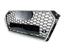Chrom Kühlergrill Grill Wabengrill für Audi A4 S4 B9 Limo Avant S-Line 15-19 fg315