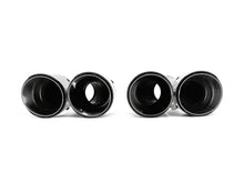 Glanz Carbon Duplex Sportauspuff Auspuffblenden Endrohre Passend für AUDI BMW Benz Universal 62-66mm et256