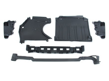 C63 Optik Heckdiffusor Diffusor Auspuff Schwarz Glanz für Mercedes W206 S206 AMG Line 2022+