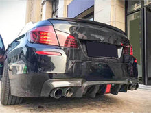 Diffusor Heckdiffusor 4 Rohr Carbon Look Passend Für BMW 5er F10 F11 M Sport Paket