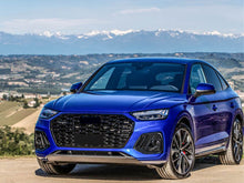 Lüftungsgitter Nebelscheinwerferblenden Grill Schwarz für Audi Q5 Sporback FYT ab 2021