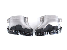 C63 Optik Heckdiffusor Diffusor Auspuff Schwarz Glanz für Mercedes W206 S206 AMG Line 2022+