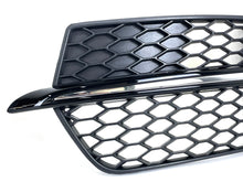 Schwarz Chrom Nebelscheinwerfer Gitter Blenden Grill für AUDI Q5 8R S Line 13-17 fg336