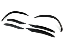 Front Stoßstange Aero Flaps Fins Flossen Splitter für Mercedes W205 C205 S205 AMG Line 2019+