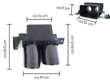 Diffusor Heckdiffusor + Auspuffblenden Schwarz für Mercedes S Klasse W223 AMG Line Bs Style 21-24