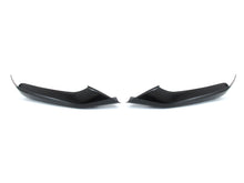 Front Spoiler Splitter Ecken Ansätze Schwarz Passend für BMW 5er G30 G31 M Sport Paket 2017-2020 Vor LCI