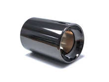 Schwarz Auspuffblende Auspuff Blende Passend für BMW X1 F48 70-75mm Rundes Endrohr et5