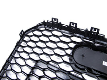 Wabengrill Grill Kühlergrill Schwarz für Audi A6 S6 C7 4G Limo Avant S Line MOPF 15-18