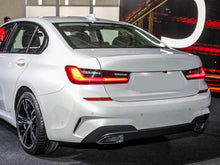 Chrom Endrohre Auspuff Blenden Passend für BMW 3er G20 G21 G28 M Sport Paket 19-22 et234