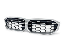 NEU Kühlergrill Wabengrill Nieren Grill Chrom Passend für BMW3er G20 G21 LCI 2023+