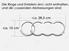 Schwarz Glanz Wabengrill Frontgrill für Audi Q5 8R Kühlergrill 2012-2016 mit PDC