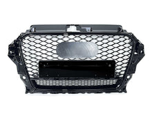 Schwarz Wabengrill Front Grill Kühlergrill für AUDI A3 8V S-Line S3 TSI TDI 2012-2016 fg121
