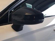 Schwarze Spiegelkappen Außenspiegel für AUDI A3 8V S3 RS3 TSI TDI Mit SideAssist
