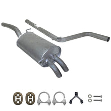 Auspuff Endschalldämpfer Mitterohr Auspuffanlage für VW Caddy III 2005-2010 1.9TDi
