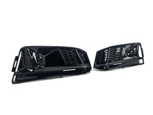 Schwarz Nebelscheinwerfer Blenden Gitter für Audi A4 B9 S-Line ohne ACC 15-19