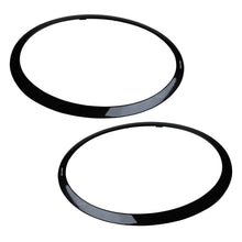 1 Paar Scheinwerfer Abdeckung Zierring Schwarz Passend für Mini F55 F56 One Cooper S
