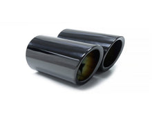 60mm Auspuffblende Endrohrblende Schwarz Passend für VW Golf 7 VII Variant Touran II