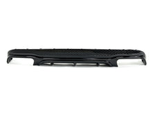 Schwarzer Diffusor + Auspuffblenden für Mercedes Benz E Klasse C207 Coupe E250 E350 AMG Line 2013-2017