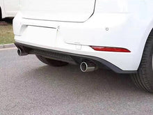 Diffusor Heckdiffusor Schwarz für VW Golf 7 5G1 2012-2017 Ohne Auspuffblenden