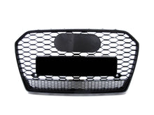 Wabengrill Grill Kühlergrill Schwarz für Audi A6 S6 C7 4G Limo Avant S Line MOPF 15-18