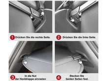 Für Mercedes Benz ML M Klasse W164 2005-2011 Laderaumabdeckung Abdeckrollo Kofferraum